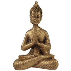 Buda Hindu Resina Durado e Incensário Árvore da Vida.