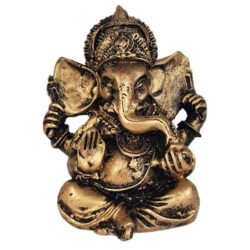Estátua Ganesha Hindu Resina Abundância E Prosperidade