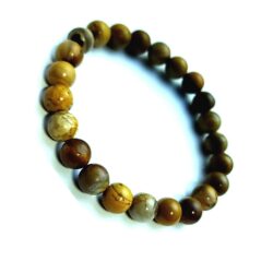 Pulseira Jaspe Madeira 8mm